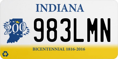 IN license plate 983LMN