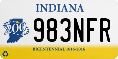 IN license plate 983NFR