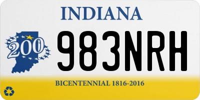 IN license plate 983NRH