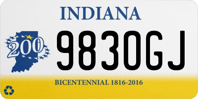 IN license plate 983OGJ