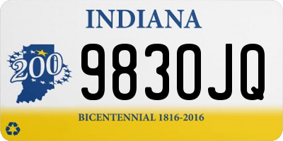 IN license plate 983OJQ