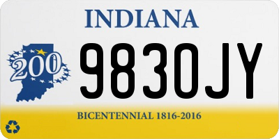 IN license plate 983OJY