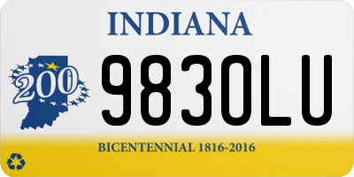 IN license plate 983OLU