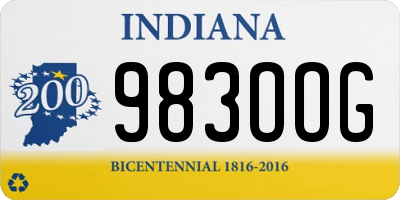 IN license plate 983OOG
