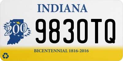 IN license plate 983OTQ