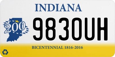 IN license plate 983OUH