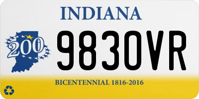 IN license plate 983OVR