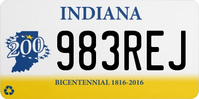 IN license plate 983REJ