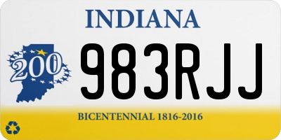 IN license plate 983RJJ