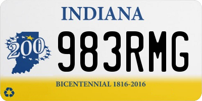 IN license plate 983RMG