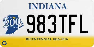 IN license plate 983TFL