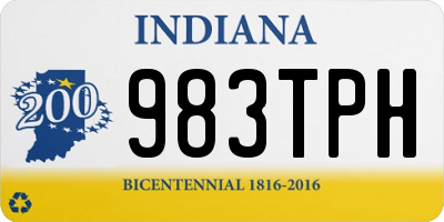IN license plate 983TPH