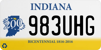 IN license plate 983UHG