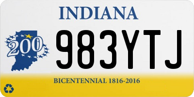 IN license plate 983YTJ