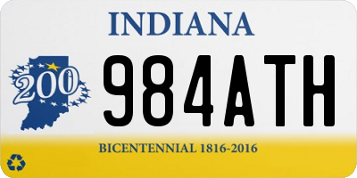 IN license plate 984ATH