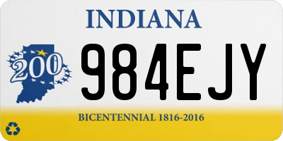 IN license plate 984EJY