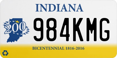 IN license plate 984KMG