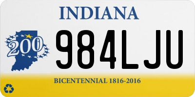 IN license plate 984LJU