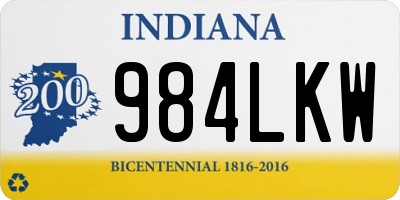 IN license plate 984LKW
