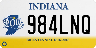 IN license plate 984LNQ