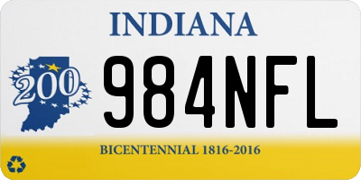 IN license plate 984NFL