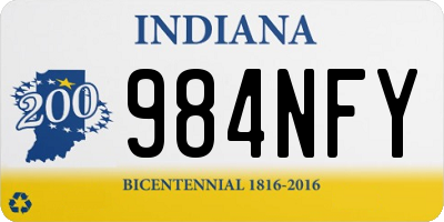 IN license plate 984NFY