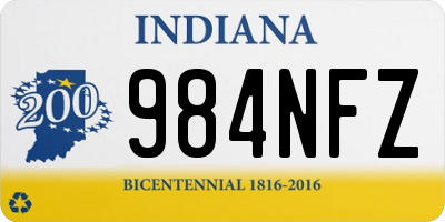 IN license plate 984NFZ