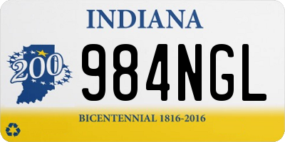 IN license plate 984NGL
