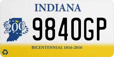 IN license plate 984OGP