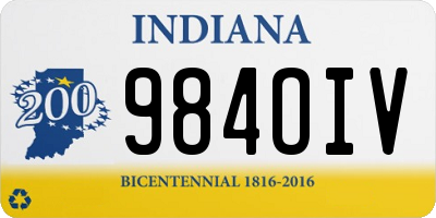 IN license plate 984OIV