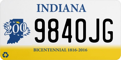 IN license plate 984OJG