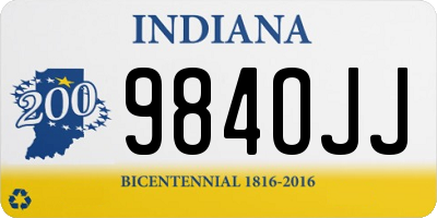 IN license plate 984OJJ