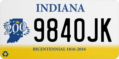 IN license plate 984OJK