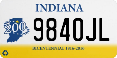 IN license plate 984OJL