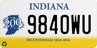IN license plate 984OWU