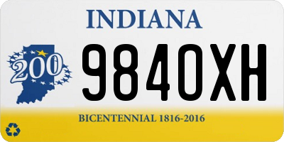 IN license plate 984OXH