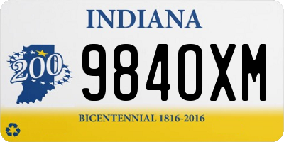 IN license plate 984OXM