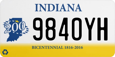 IN license plate 984OYH