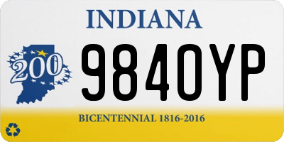 IN license plate 984OYP