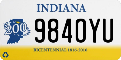 IN license plate 984OYU