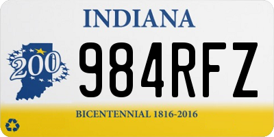 IN license plate 984RFZ