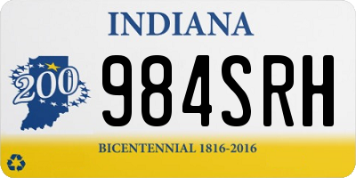 IN license plate 984SRH