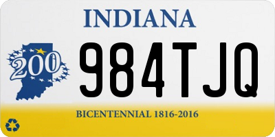 IN license plate 984TJQ