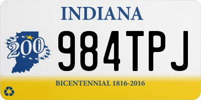 IN license plate 984TPJ