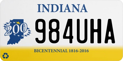 IN license plate 984UHA