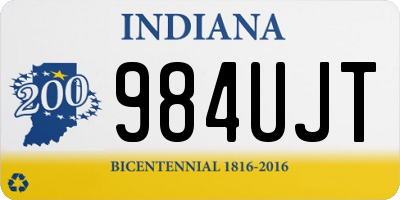 IN license plate 984UJT