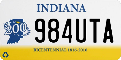 IN license plate 984UTA