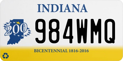 IN license plate 984WMQ