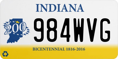 IN license plate 984WVG