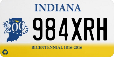 IN license plate 984XRH